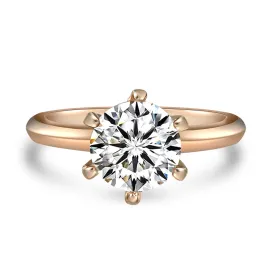 2 Carat Solitaire Engagement Ring