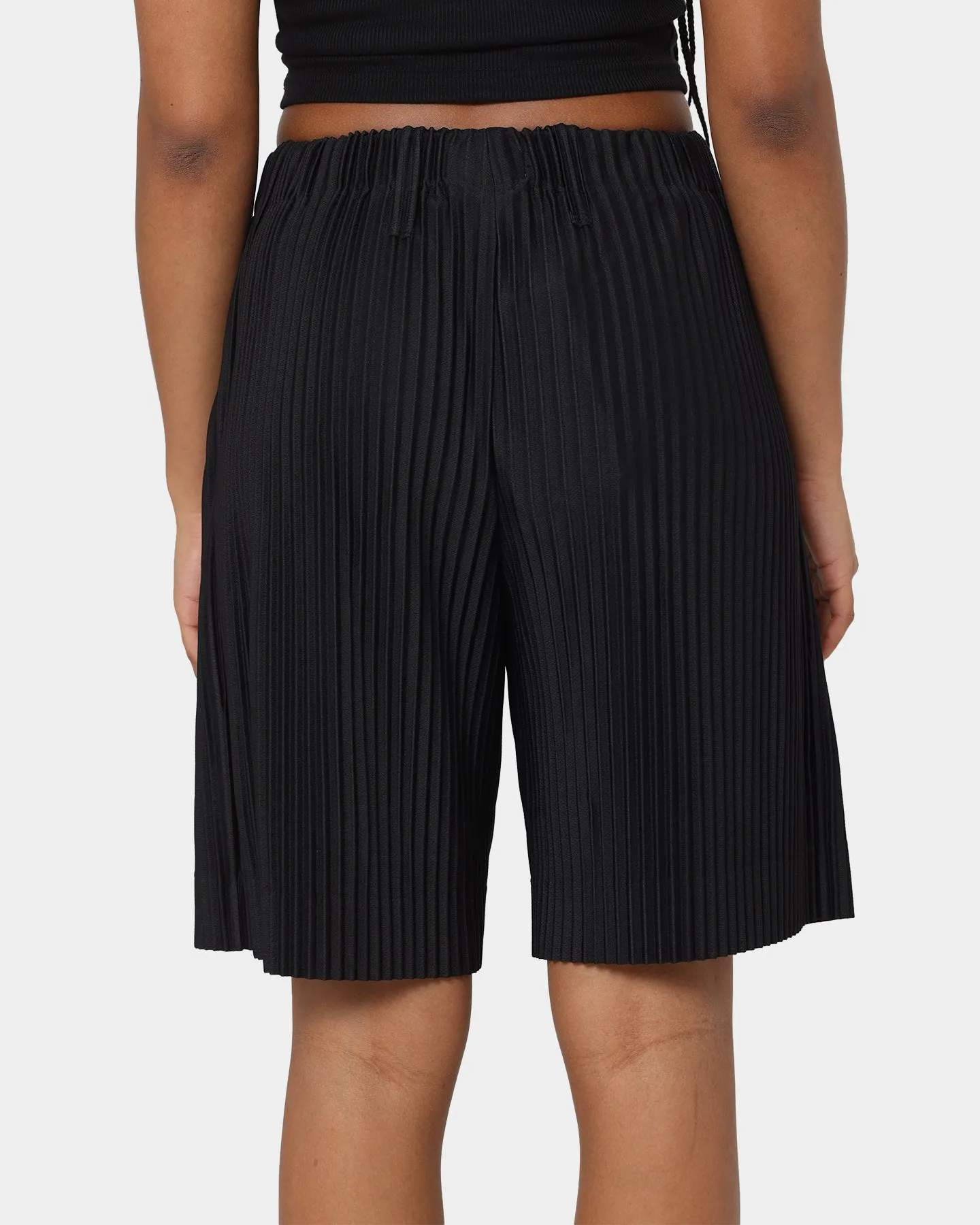 404 Harbour Plisse Shorts Black