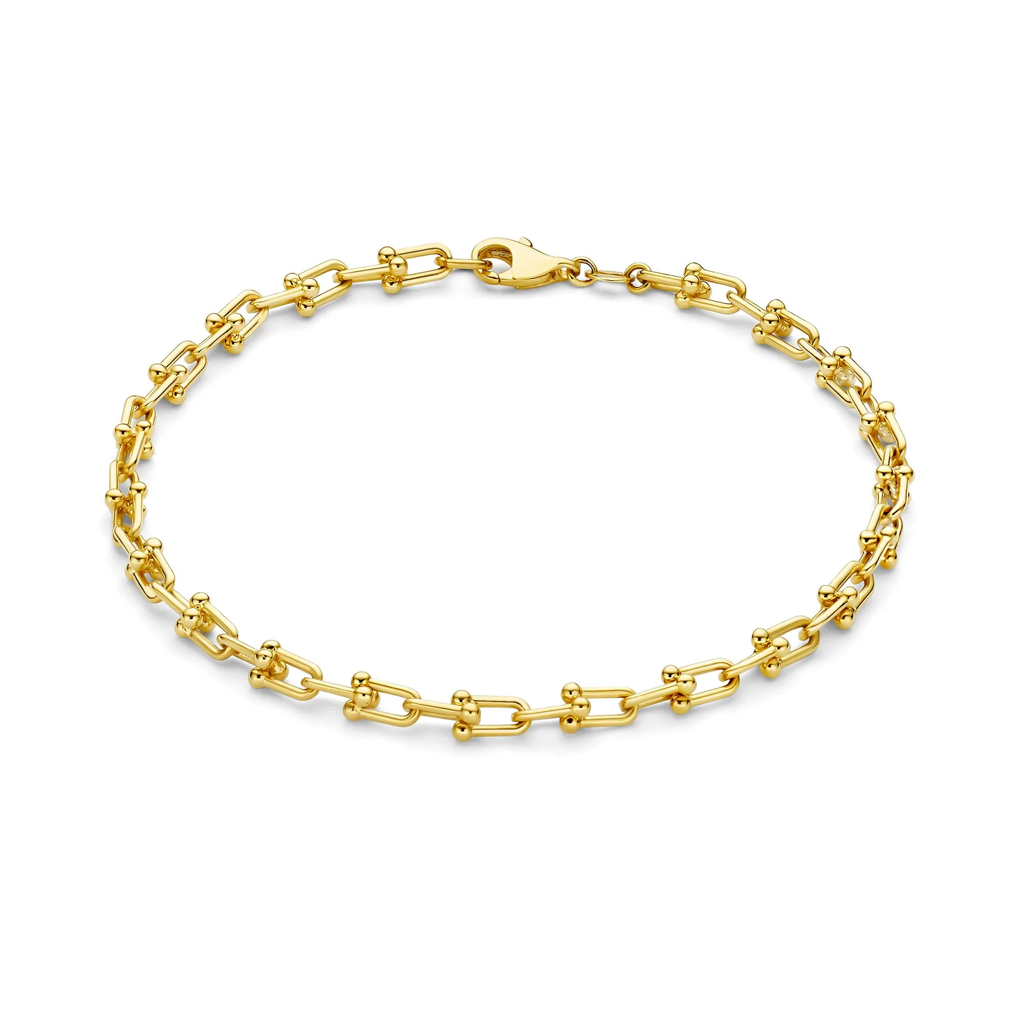 Aidee Royale 14 karat gold link bracelet