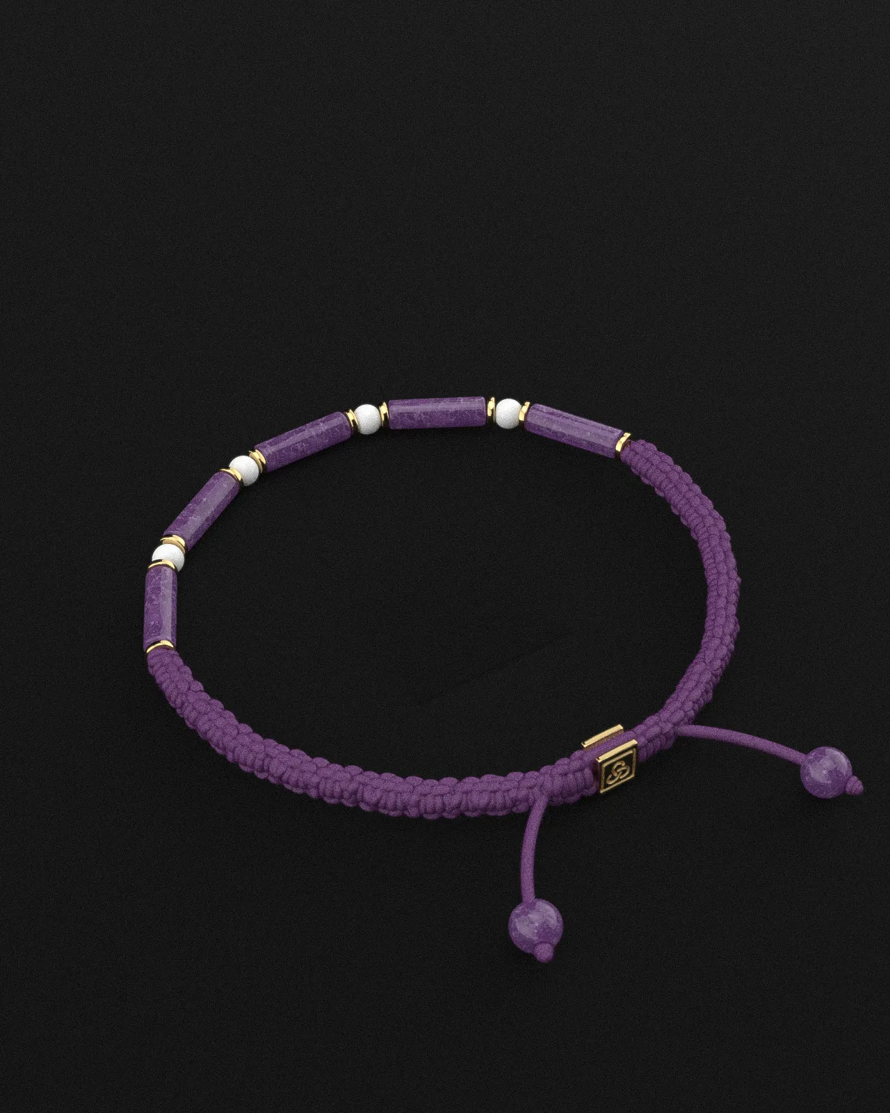 Amethyst   Tridacna Bracelet 4mm | VITA