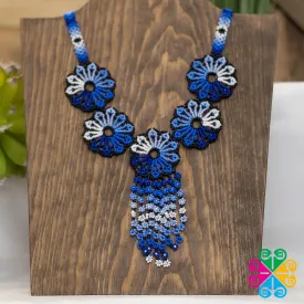 Beaded Floral Necklace