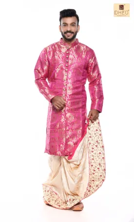 Bibah- Dheu Designer Dhoti(Optional)Kurta Set