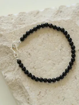 Black Onyx Beaded Bracelet