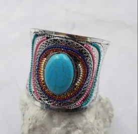 “Boho” cuff bracelet