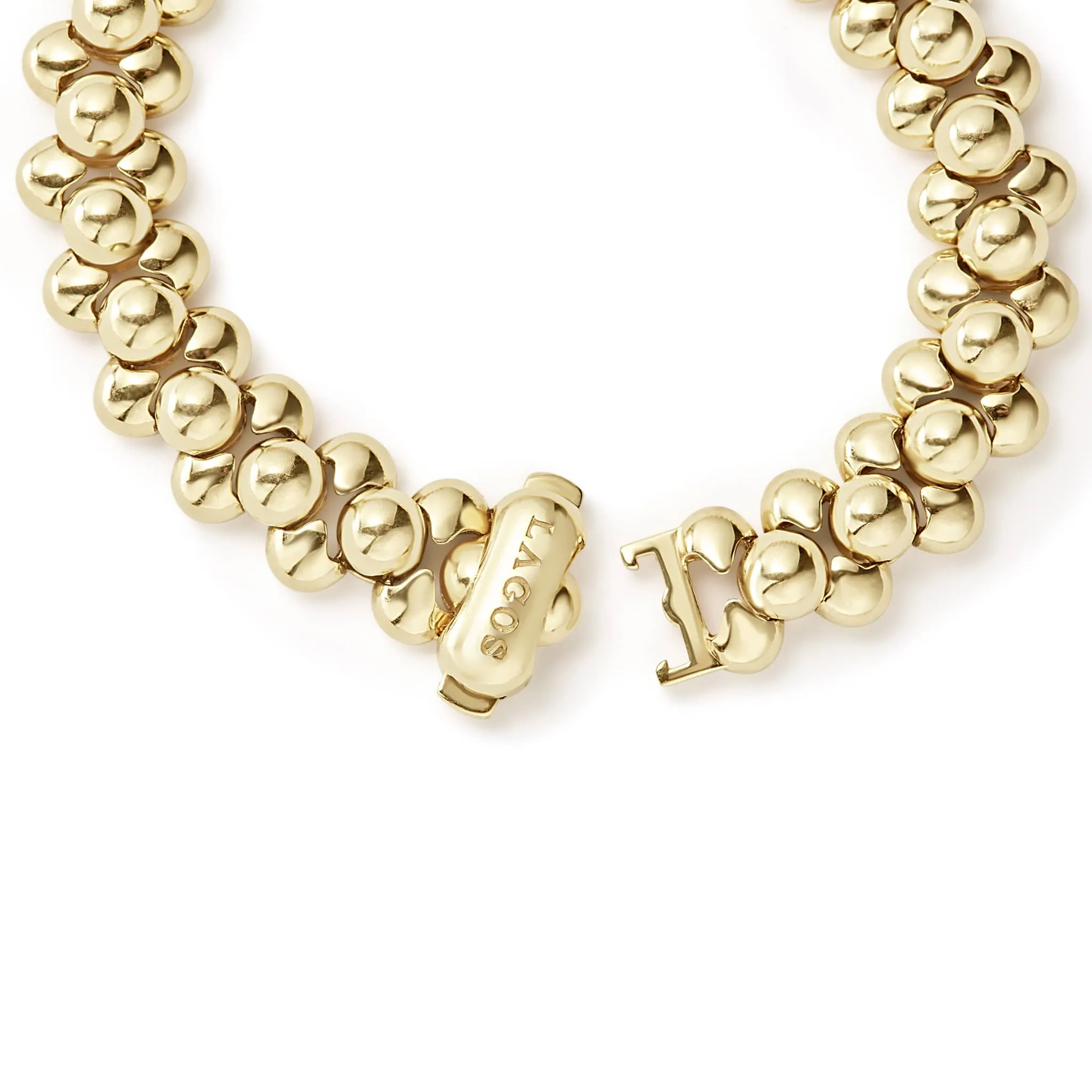 Caviar Gold 18K Gold Bead Bracelet