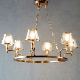 Classic Ring Brass Chandelier