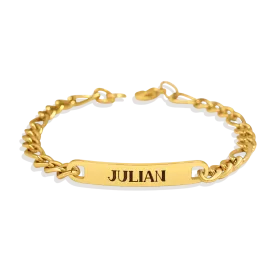 Cuban Name Plate Bracelet