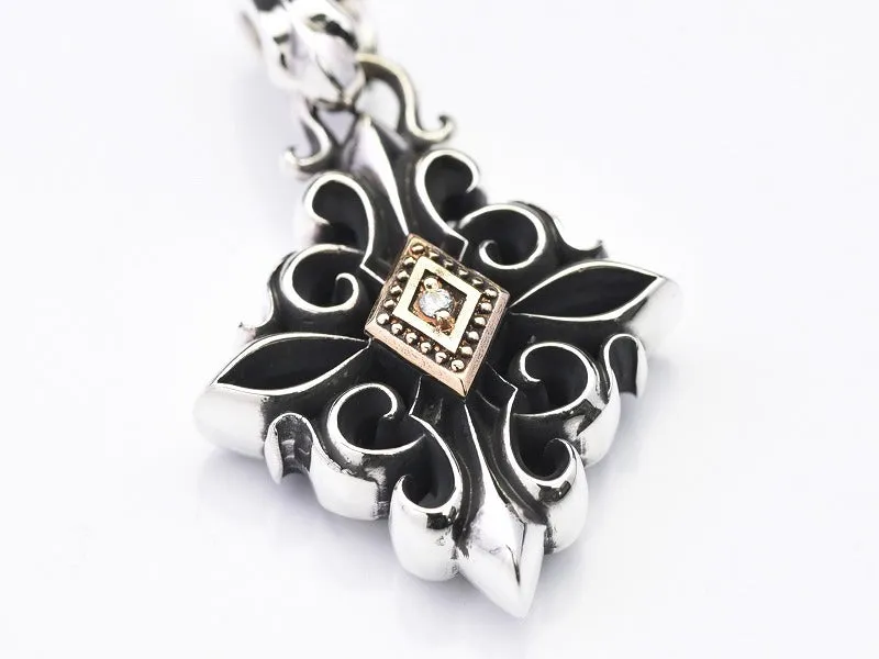 Diamond Shape Gate Pendant