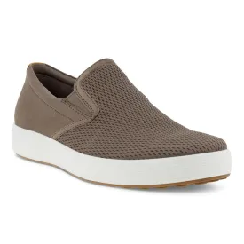 Ecco Soft 7 Slip On Shoe - Taupe / Taupe / Lion