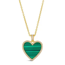 House of Cards 03 Malachite Necklace