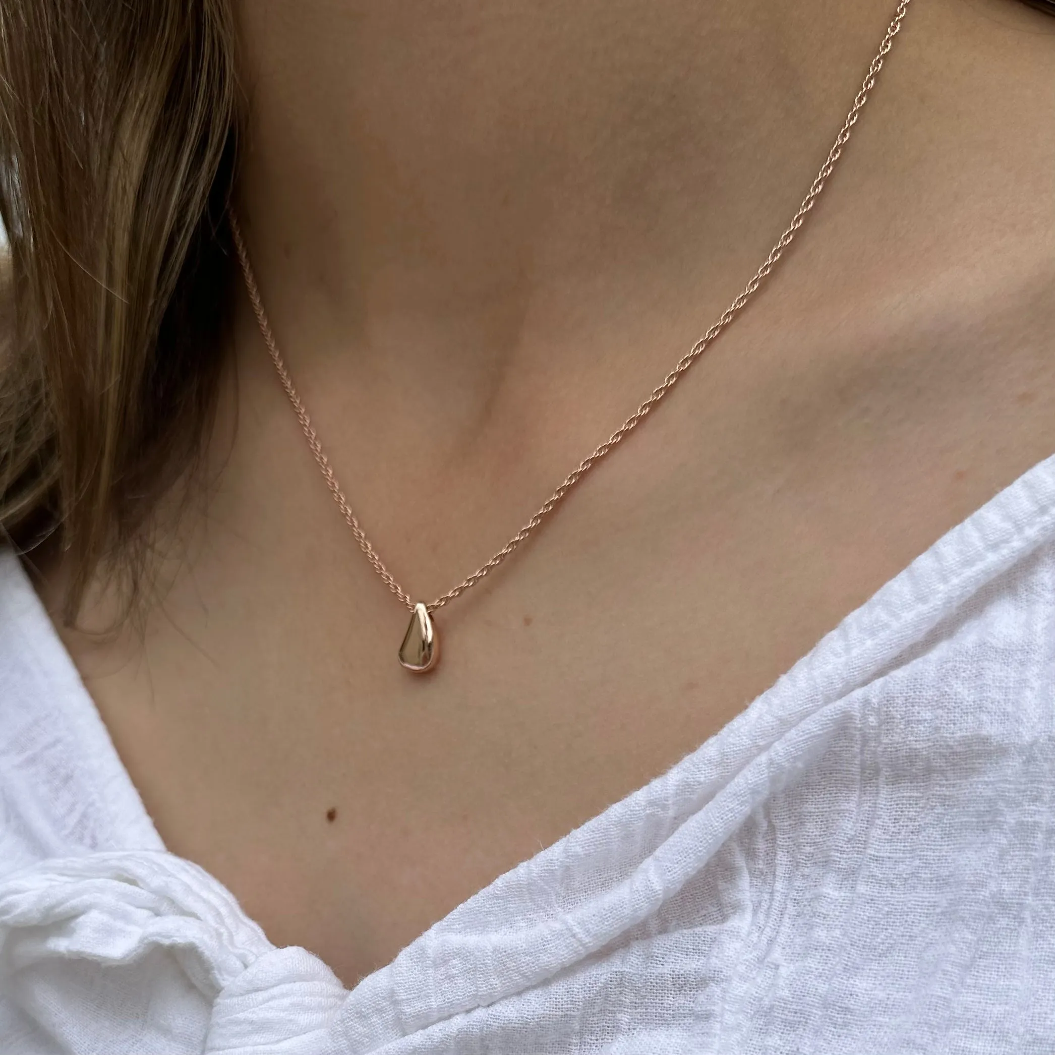 Mabel Rose Gold Necklace