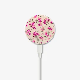 MagLink™ Magnetic Charger - Cottage Floral Pink