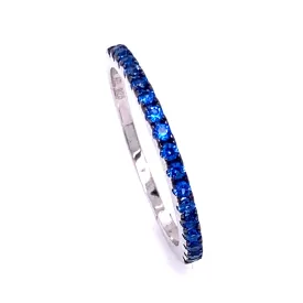 Multi Sapphire Skinny Ring