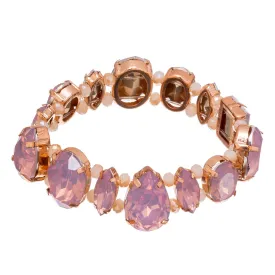 Pink Opal Gem Bracelet