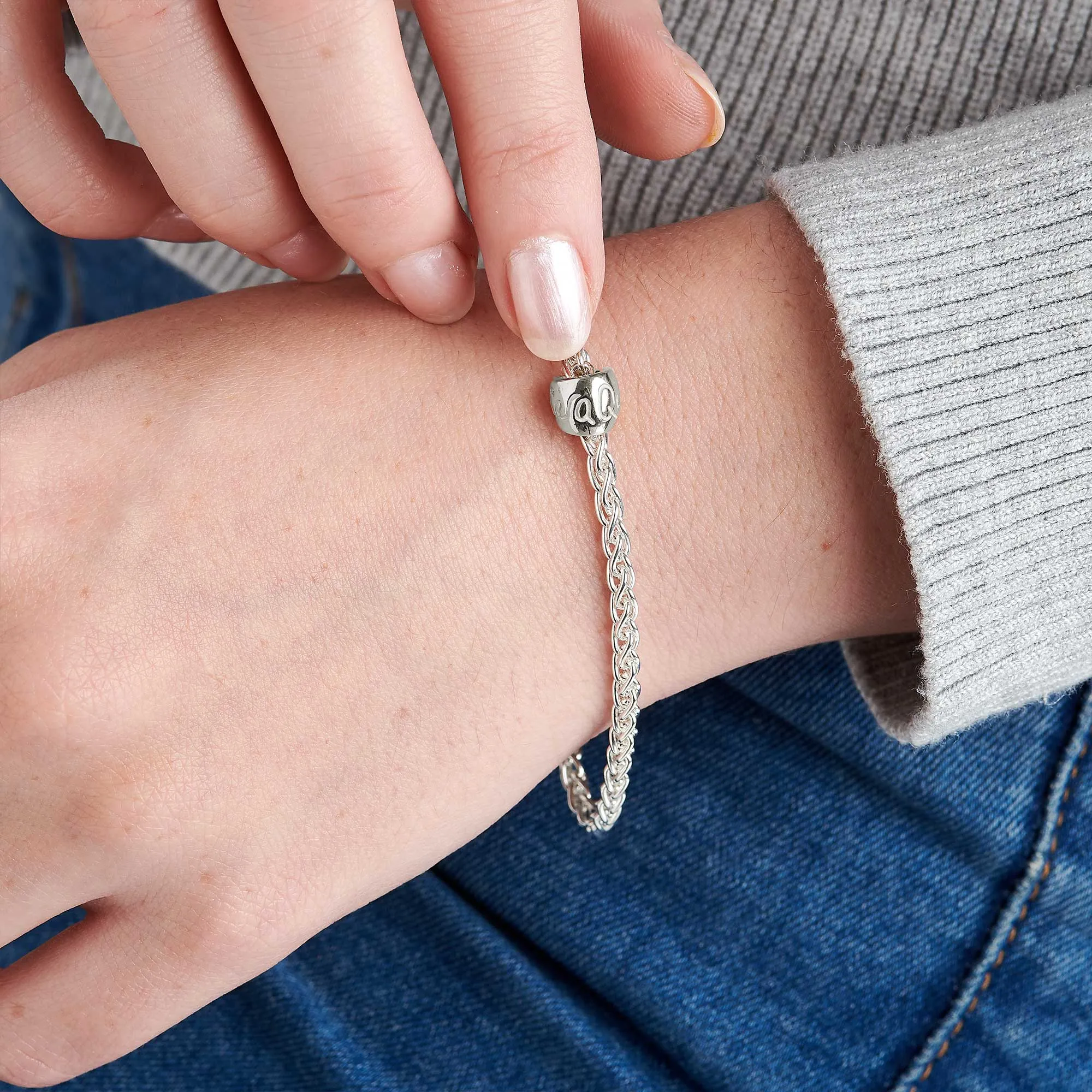 Que Sera Silver Bracelet