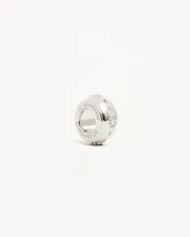 Sterling Silver In Bloom Petal Charm