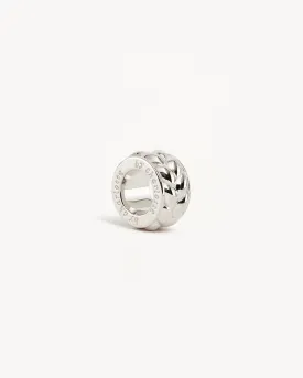 Sterling Silver Intertwined Petal Charm