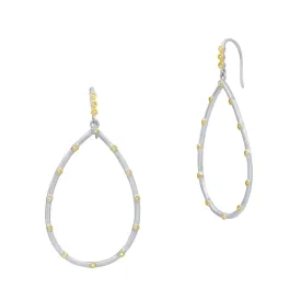 The Best Everyday Bezel Teardrop Earrings