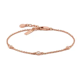 The Sapphire Trio Bracelet - Rose Gold